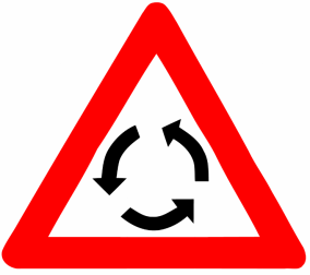 Roundabout_sign_Israel
